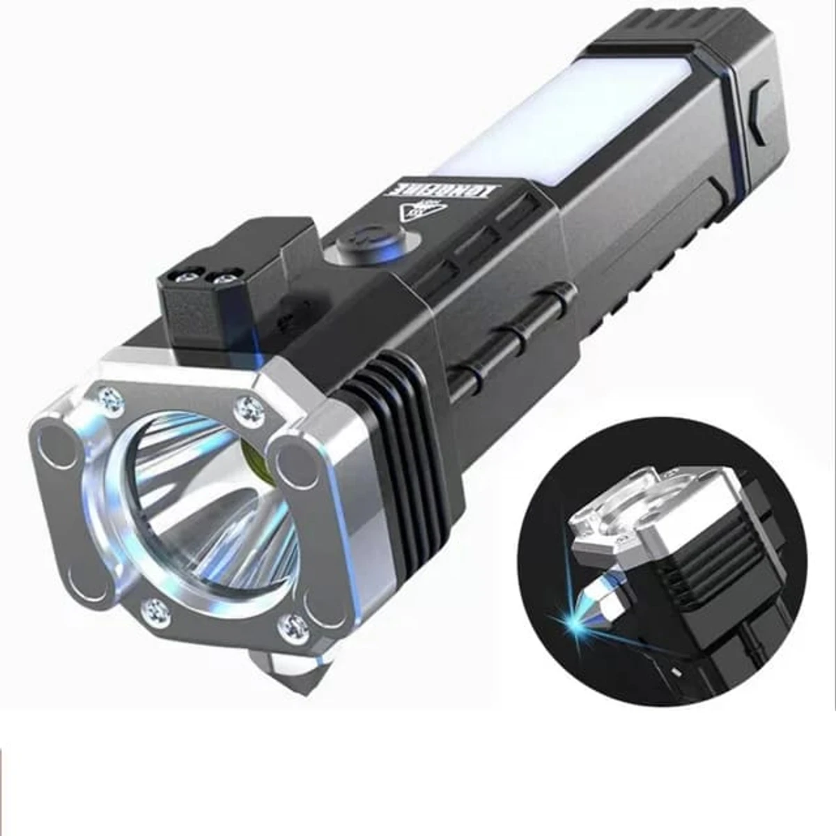 5/1 Rechargeable Torch Light With Power Bank