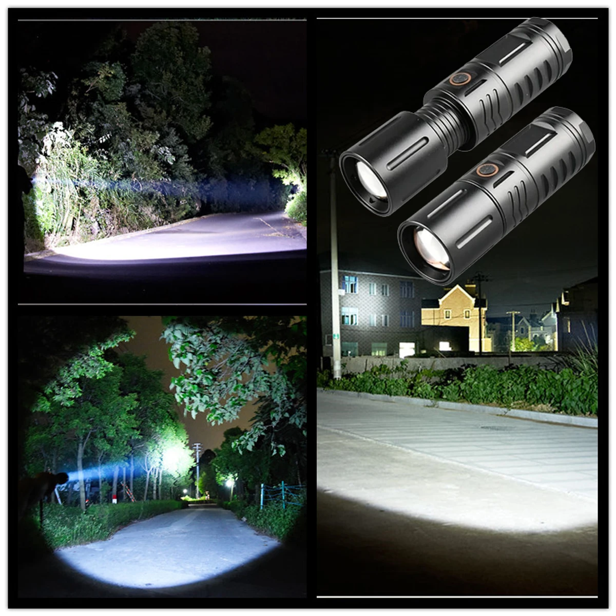 Waterproof Power Bank With LED Torch Light,