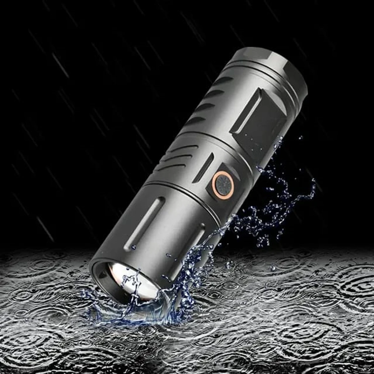 Waterproof Power Bank With LED Torch Light,