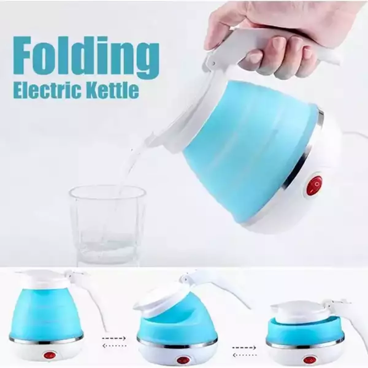 Silicone Folding Electric Kettle